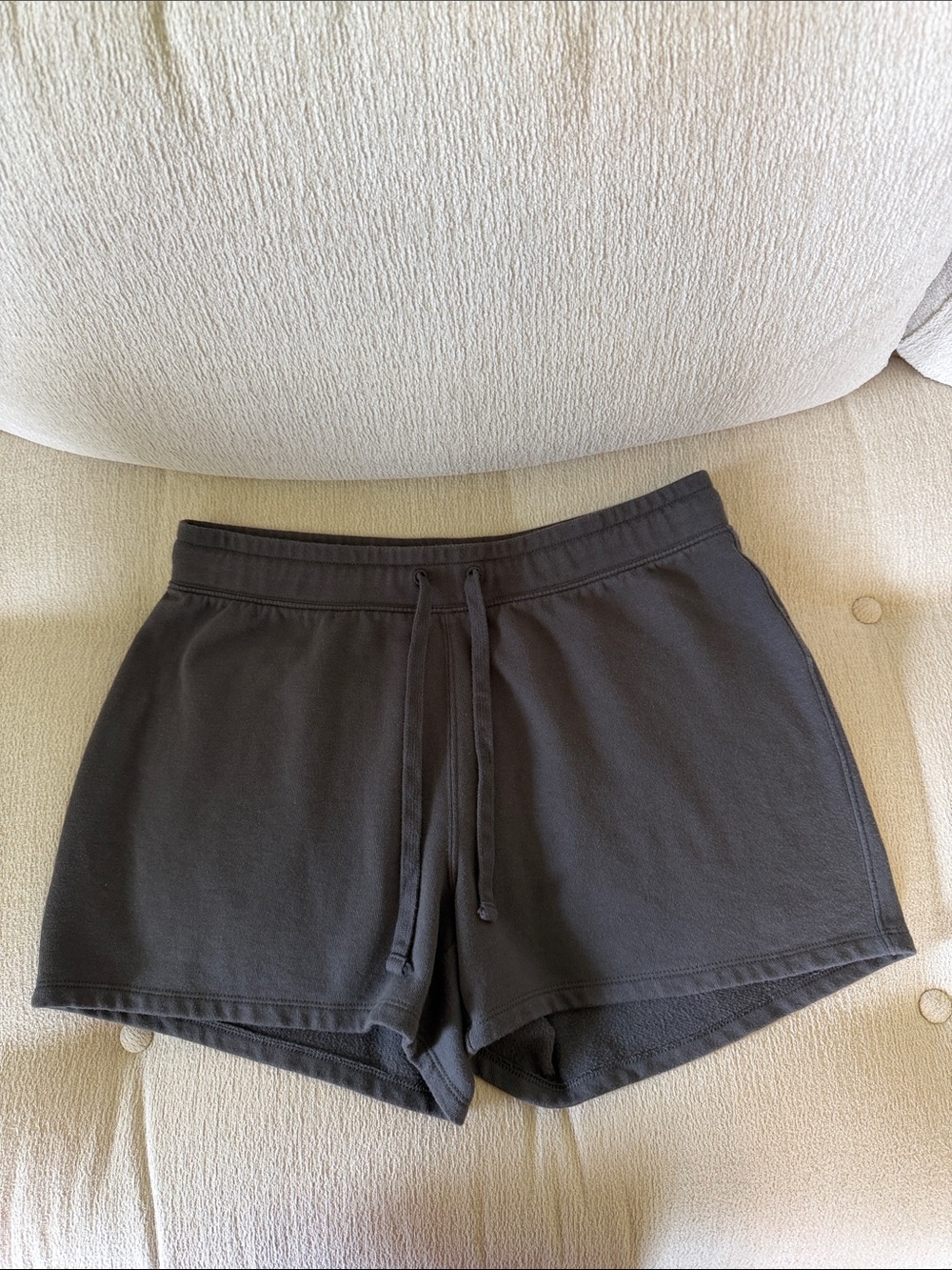 GAP Women’s Charcoal Drawstring Lounge Shorts  Size Medium